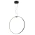 Lampa wisząca ACIRCULO led czarna 60 cm ST-10453P-D600A black - Step Into Design